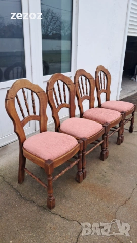 Столове масив Рустик-4 бр.№063, снимка 3 - Столове - 54003822