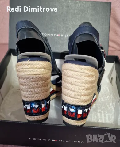 Оригинални дамски сандали Tommy hilfiger-нови, снимка 3 - Сандали - 49635850