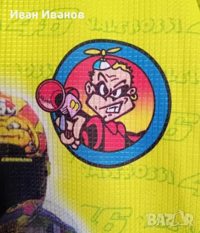 Уникална тениска на Валентино Роси, снимка 3 - Тениски - 49421422