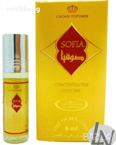 Арабско олио парфюмно масло Al Rehab SOFIA 6ml  аромат на лилии, рози, божури, лимонена трева Ориент, снимка 1