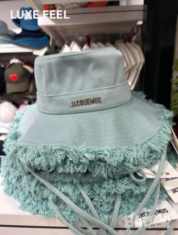 JACQUEMUS ⚜️ Унисекс Модел Шапки , снимка 4 - Шапки - 55890059