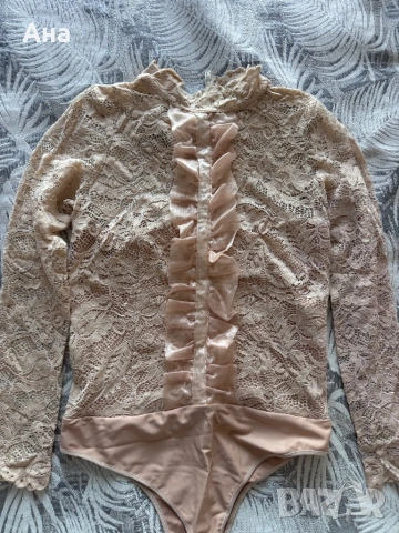 Дантелена блуза/боди