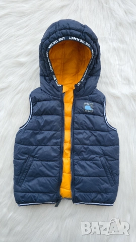 Детски елек грейка с две лица 12-18 месеца, снимка 3 - Бебешки якета и елеци - 52049203