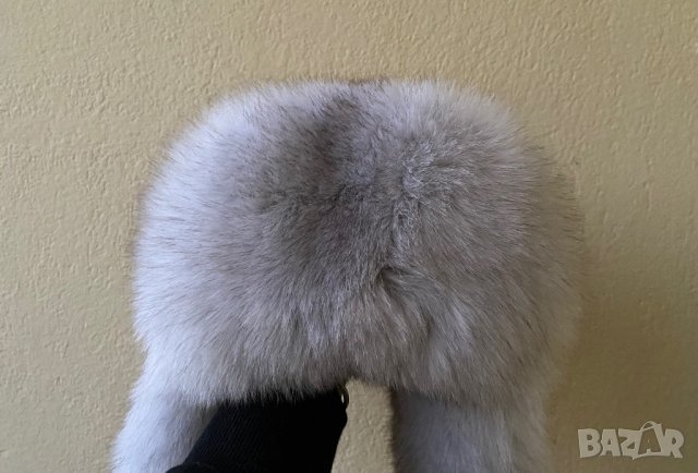 Зимна шапка естествен косъм, снимка 10 - Шапки - 42888625