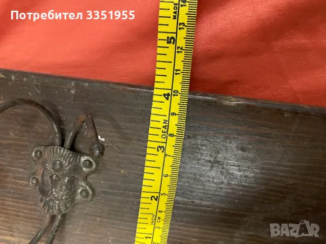 Старинна закачалка , снимка 13 - Антикварни и старинни предмети - 47356535