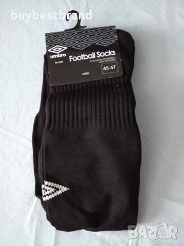 Umbro Football Socks Black Футболни Чорапи / Калци размери 39-41 , 42-44 , 45-47, снимка 2 - Футбол - 29118465