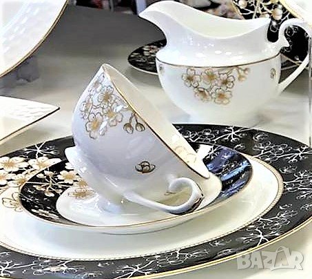  СЕРВИЗИ ЗА ХРАНЕНЕ от Костен порцелан използваеми в съдомиялна машина, снимка 6 - Сервизи - 8701437