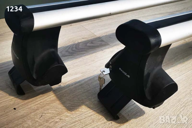 Алуминиев багажник (напречни греди) с THULE сет за TOYOTA Corolla и Auris(след 2013г), снимка 2 - Аксесоари и консумативи - 53953874