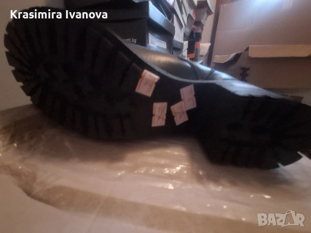 нови боти Габина Варна естествена кожа и велур , снимка 9 - Дамски боти - 52506617