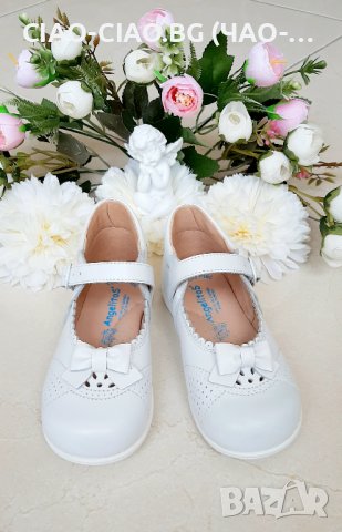 Бели Официални Бебешки и Детски обувки, снимка 5 - Бебешки обувки - 36389988