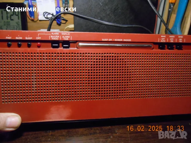 Music Air MRK-350 Alarm  Clock Radio - vintage 78, снимка 5 - Други - 50277810