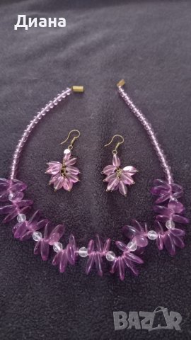 Ефектен комплект , снимка 2 - Бижутерийни комплекти - 39546653