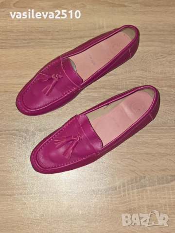 Цикламени мокасини Bared Footwear , снимка 2 - Дамски ежедневни обувки - 52558930