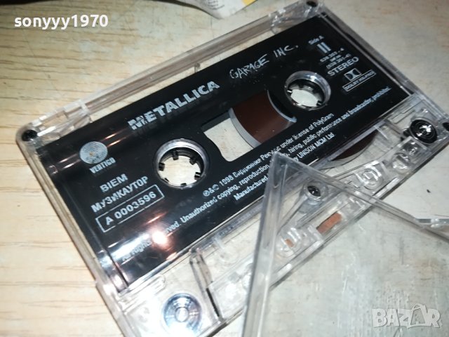metallica-оригинална касета 3010230923, снимка 13 - Аудио касети - 42774738