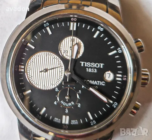 TISSOT Automatic Chronograph Swiss Made wr 200m sapphire , снимка 6 - Мъжки - 49529638