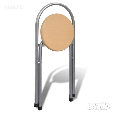 vidaXL Кухненски комплект 1 сгъваема маса и 2 сгъваеми стола, снимка 6 - Маси - 56146322