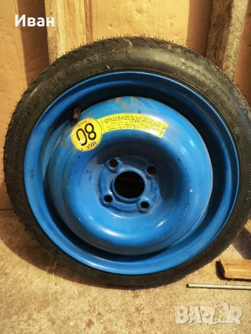 Резервна гума тип патерица , снимка 2 - Гуми и джанти - 50104489