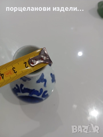 Порцеланова стара вазичка, снимка 10 - Вази - 52678503