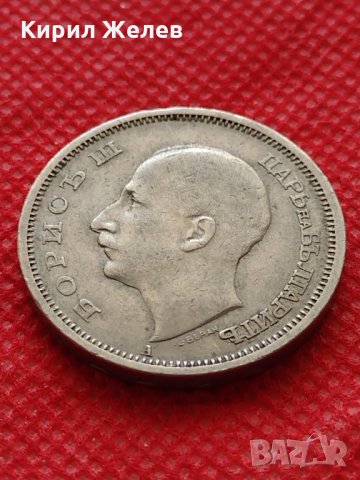 Монета 50 лева 1940г. Борис трети Цар на Българите за колекция декорация - 24958, снимка 6 - Нумизматика и бонистика - 35226141