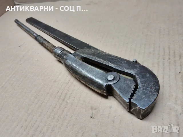 Стар Соц Български Тръбен Ключ. , снимка 2 - Ключове - 47333807
