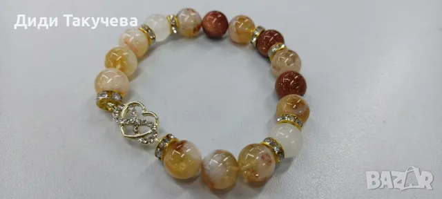 гривни от естествени кристали, снимка 8 - Гривни - 42560821