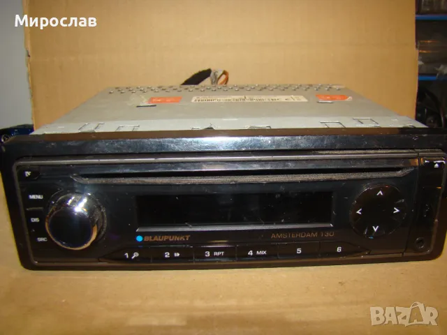 BLAUPUNKT  AMSTERDAM 130 АВТО РАДИО КАСЕТОФОН CD USB , снимка 1 - Аксесоари и консумативи - 48559958