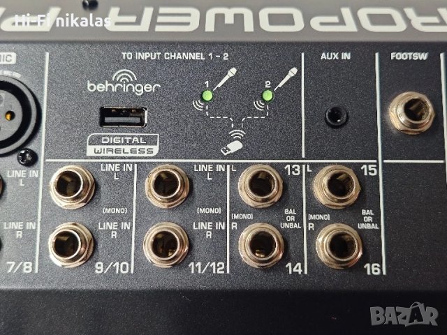 активен мишпулт смесител миксер професионално стъпало BEHRINGER PMP 500, снимка 6 - Ресийвъри, усилватели, смесителни пултове - 50791852