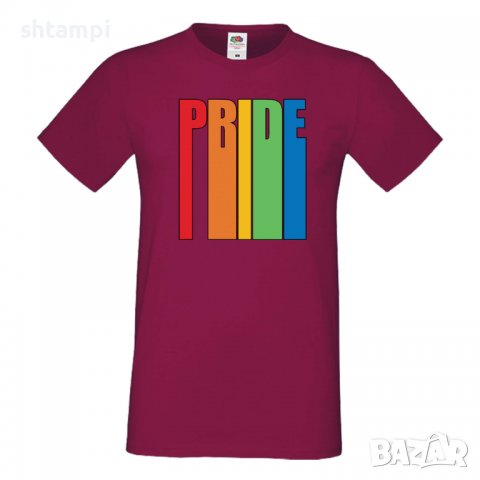Мъжка тениска Pride 3 multicolor Прайд,Празник.Повод,Изненада, снимка 3 - Тениски - 37103543