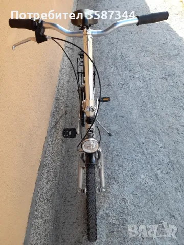 сгъваемо алуминиево колело 20 цола, снимка 4 - Велосипеди - 50314396