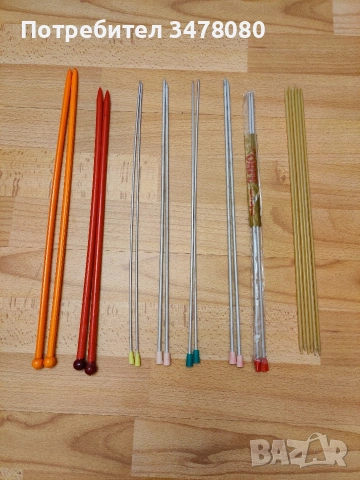 комплекти куки за плетене ( цената е за всички куки)