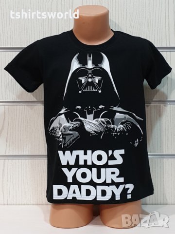 Нова детска тениска с дигитален печат Дарт Вейдър, Междузвездни войни, снимка 2 - Детски тениски и потници - 31649485