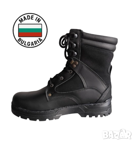 Български кубинки от естествена кожа - зимни, снимка 2 - Мъжки боти - 51865634