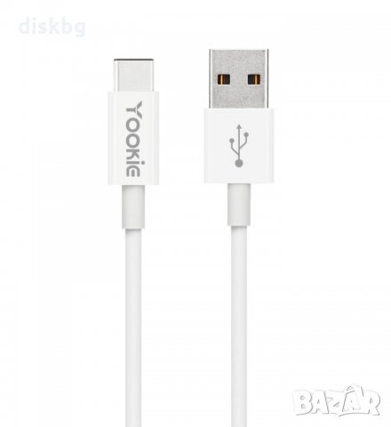 Нов кабел за данни от USB на Type C, 2.4А, 2 метра, снимка 1 - USB кабели - 34391989