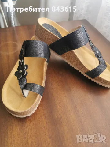 Дамски анатомични чехли обувани веднъж. , снимка 1