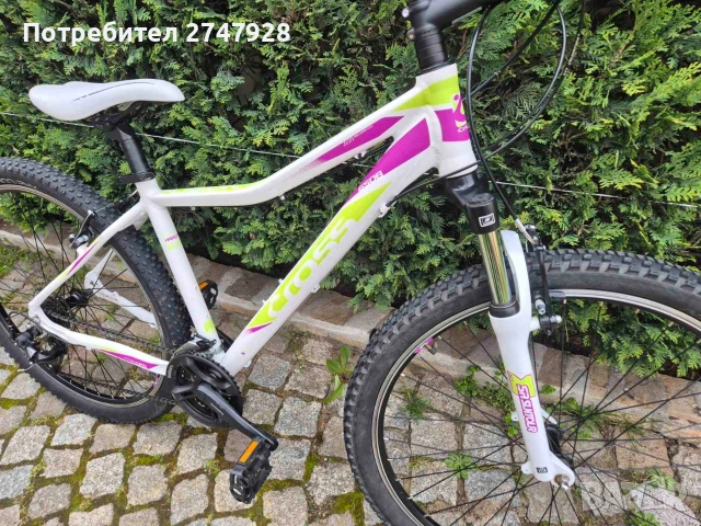 Алуминиев велосипед Cross Fusion 27.5 Като нов, снимка 2 - Велосипеди - 54227264