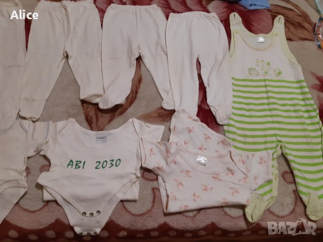 Бебешки дрехи - ританки, бодита, гащеризонче, снимка 3 - Бодита за бебе - 37828697