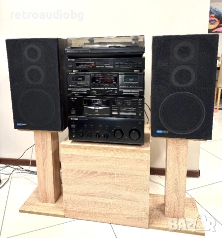 🔊Ретро аудио система сет PIONEER - усилвател, CD, дек, еквалайзер, тунер, грамофон и колони🔉, снимка 8 - Аудиосистеми - 53087137