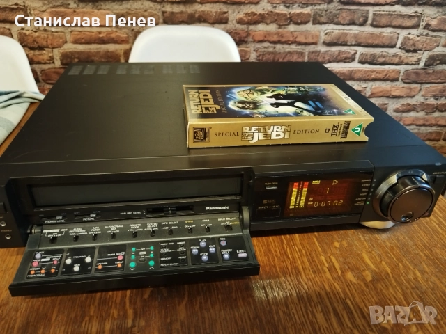 Panasonic NV-FS90 Video Cassette Recorder, снимка 6 - Плейъри, домашно кино, прожектори - 52360215