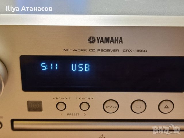 Yamaha CRX N560 Network USB CD аудиосистема с дистанционно и тонколони , снимка 10 - Аудиосистеми - 39657856