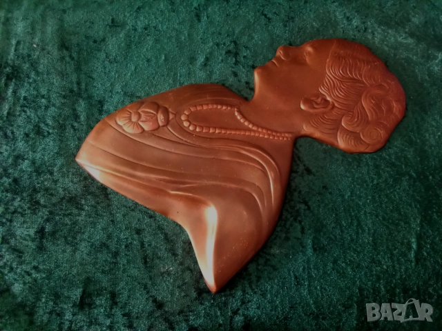 Медна плака Вилхелмина, снимка 2 - Други ценни предмети - 52183447