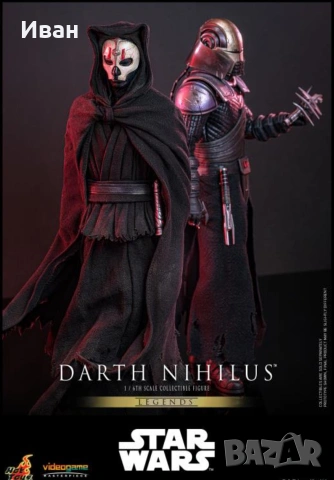 Hot Toys Deluxe Darth Nihilus/ Шедьовър на Дарт Нихилус , снимка 8 - Други игри - 44721084