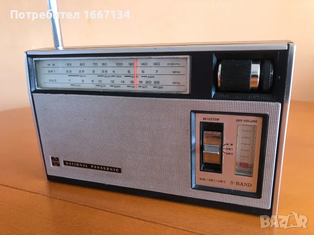 NATIONAL PANASONIC R-312, снимка 3 - Радиокасетофони, транзистори - 56083059