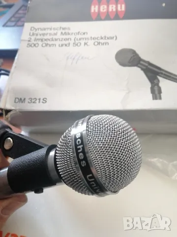 Микрофон HERU DM 321S, снимка 4 - Микрофони - 50375596