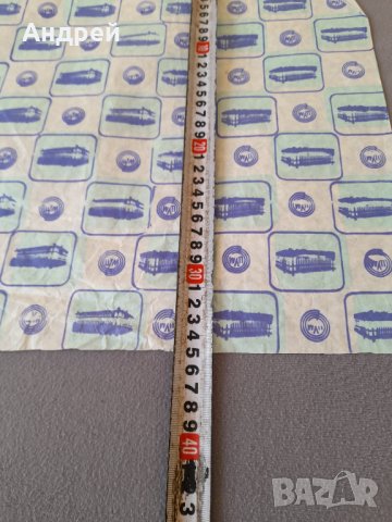 Стара опаковъчна хартия ЦУМ #3, снимка 3 - Други ценни предмети - 31956074