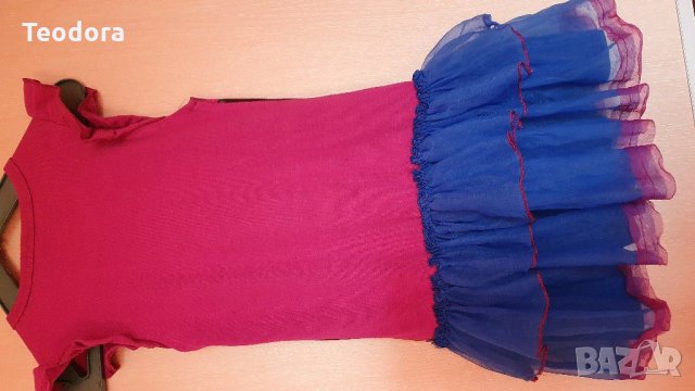 Рокля от филма Замръзналото кралство, снимка 2 - Детски рокли и поли - 30459023