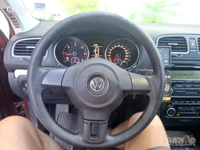 VW Golf 6 комби 1.6 105кс 2011г, снимка 9 - Автомобили и джипове - 56047209