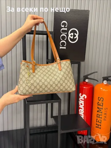 Gucci Дамска Чанта Гучи - Различни Цветове Код SB-63, снимка 7 - Чанти - 55725105