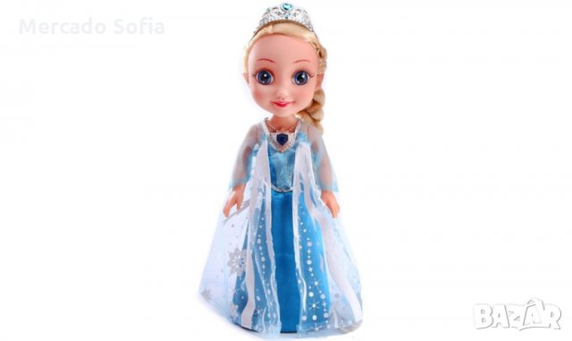 Интерактивна кукла "Ледена принцеса", снимка 2 - Кукли - 29988057