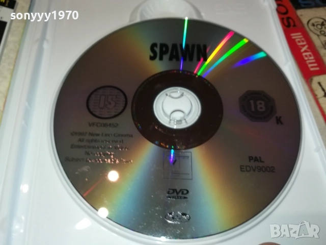 SPAWN DVD 2009252225, снимка 7 - DVD филми - 51782071