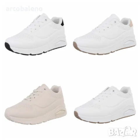 Дамски ниски кецове, 4цвята 